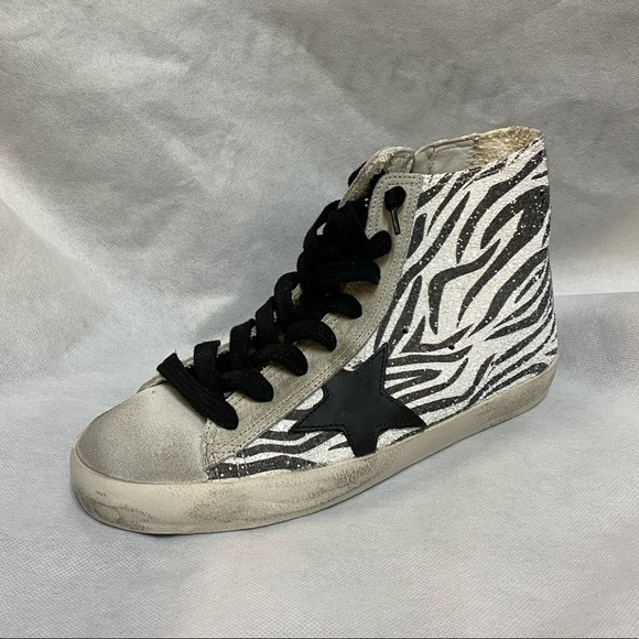 NIB Golden Goose Zebra Glitter & Black Star, 36 - Picture 5 of 14